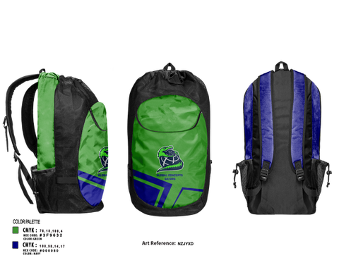 Gear Bag, Global Concepts Gators, Spirit Store, Teamtime, Team time, sublimation, custom sports apparel, team uniforms, spirit wear, spiritwear, sports uniforms, custom shirts, team store, custom team store, fundraiser sports, apparel fundraiser