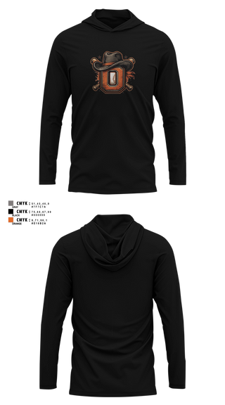 Long Sleeve hooded sunshirt, Oxford Outlaws, Baseball, Teamtime, Team time, sublimation, custom sports apparel, team uniforms, spirit wear, spiritwear, sports uniforms, custom shirts, team store, custom team store, fundraiser sports, apparel fundraiser