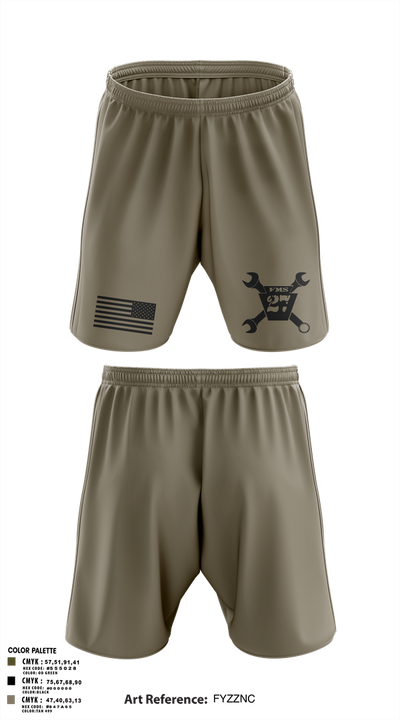 FMS 27 56300622 Athletic Shorts With Pockets - 2