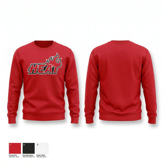 Crew Neck Sweatshirt, HEAT, Softball, Teamtime, Team time, sublimation, custom sports apparel, team uniforms, spirit wear, spiritwear, sports uniforms, custom shirts, team store, custom team store, fundraiser sports, apparel fundraiser