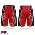 Crimson Flames 53744918 Athletic Shorts With Pockets - 1