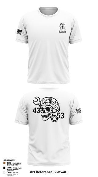 Short Sleeve Performance Shirt, 4-3 AHB, , Teamtime, Team time, sublimation, custom sports apparel, team uniforms, spirit wear, spiritwear, sports uniforms, custom shirts, team store, custom team store, fundraiser sports, apparel fundraiser