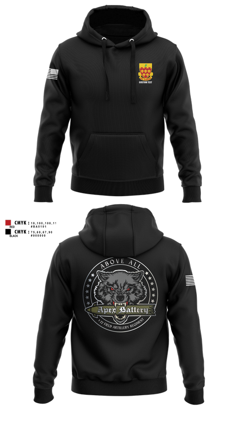 Hoodie, Alpha 1-77 FA, , Teamtime, Team time, sublimation, custom sports apparel, team uniforms, spirit wear, spiritwear, sports uniforms, custom shirts, team store, custom team store, fundraiser sports, apparel fundraiser