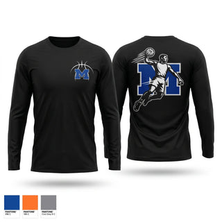 Long Sleeve Performance Shirt, Mazama, Men's Basketball, Teamtime, Team time, sublimation, custom sports apparel, team uniforms, spirit wear, spiritwear, sports uniforms, custom shirts, team store, custom team store, fundraiser sports, apparel fundraiser