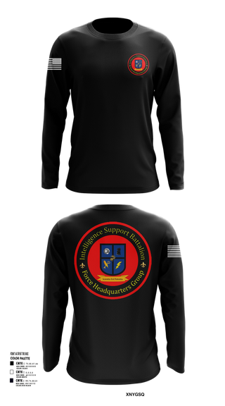 Long Sleeve Performance Shirt, Intelligence Support Battalion, , Teamtime, Team time, sublimation, custom sports apparel, team uniforms, spirit wear, spiritwear, sports uniforms, custom shirts, team store, custom team store, fundraiser sports, apparel fundraiser