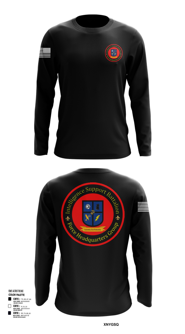Long Sleeve Performance Shirt, Intelligence Support Battalion, , Teamtime, Team time, sublimation, custom sports apparel, team uniforms, spirit wear, spiritwear, sports uniforms, custom shirts, team store, custom team store, fundraiser sports, apparel fundraiser