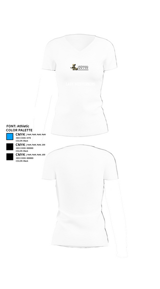 Womens Short Sleeve Vneck Shirt, Lady Westerners, Women's Soccer, Teamtime, Team time, sublimation, custom sports apparel, team uniforms, spirit wear, spiritwear, sports uniforms, custom shirts, team store, custom team store, fundraiser sports, apparel fundraiser