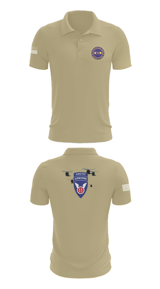 Short Sleeve Performance Polo, 440th CBRN CO, , Teamtime, Team time, sublimation, custom sports apparel, team uniforms, spirit wear, spiritwear, sports uniforms, custom shirts, team store, custom team store, fundraiser sports, apparel fundraiser
