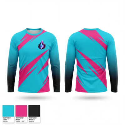Wisconsin Blaze 50772746 Long Sleeve Performance Shirt 1