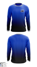 Pasquotank County Panthers 65448582 Long Sleeve Performance Shirt - 2
