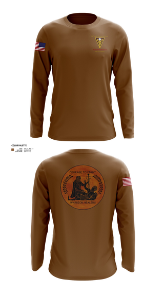 Long Sleeve Performance Shirt, 3D Theater Medical Command (Forward) Detachment 31, Army, Teamtime, Team time, sublimation, custom sports apparel, team uniforms, spirit wear, spiritwear, sports uniforms, custom shirts, team store, custom team store, fundraiser sports, apparel fundraiser