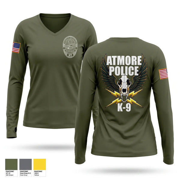 Old School Cotton Feel Shirt, Atmore K9, Police, Teamtime, Team time, sublimation, custom sports apparel, team uniforms, spirit wear, spiritwear, sports uniforms, custom shirts, team store, custom team store, fundraiser sports, apparel fundraiser
