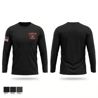 Long Sleeve Performance Shirt, Zumbrota Fire Department, Fire Department, Teamtime, Team time, sublimation, custom sports apparel, team uniforms, spirit wear, spiritwear, sports uniforms, custom shirts, team store, custom team store, fundraiser sports, apparel fundraiser