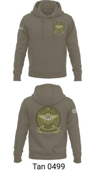 Hoodie, TCSO, Police, Teamtime, Team time, sublimation, custom sports apparel, team uniforms, spirit wear, spiritwear, sports uniforms, custom shirts, team store, custom team store, fundraiser sports, apparel fundraiser
