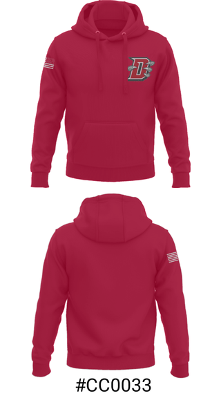 Hoodie, Dover Area High School Wrestling, Wrestling, Teamtime, Team time, sublimation, custom sports apparel, team uniforms, spirit wear, spiritwear, sports uniforms, custom shirts, team store, custom team store, fundraiser sports, apparel fundraiser