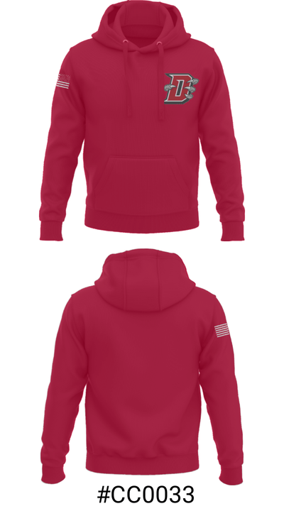 Dover Area High School Wrestling 59527124 Hoodie - 17