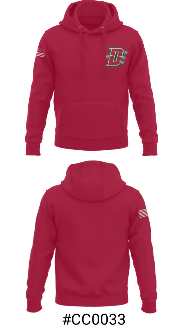 Hoodie, Dover Area High School Wrestling, Wrestling, Teamtime, Team time, sublimation, custom sports apparel, team uniforms, spirit wear, spiritwear, sports uniforms, custom shirts, team store, custom team store, fundraiser sports, apparel fundraiser