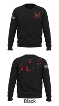 Mansfield High School Basketball 93945191 Crew Neck Sweatshirt - 9