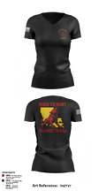 239th Military Police Company 13806202 Women's Short Sleeve V-neck Shirt - 3