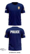 Otoe-Missouria Police Department  Old School Cotton Feel Shirt - 3