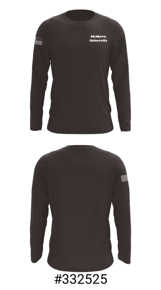 Long Sleeve Performance Shirt, McMurry University, E-Sports, Teamtime, Team time, sublimation, custom sports apparel, team uniforms, spirit wear, spiritwear, sports uniforms, custom shirts, team store, custom team store, fundraiser sports, apparel fundraiser