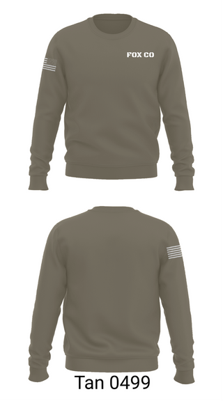 Crew Neck Sweatshirt, FOX CO, , Teamtime, Team time, sublimation, custom sports apparel, team uniforms, spirit wear, spiritwear, sports uniforms, custom shirts, team store, custom team store, fundraiser sports, apparel fundraiser