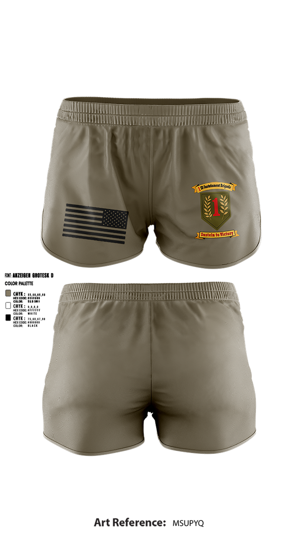 Ranger Panties, 24th CTC, , Teamtime, Team time, sublimation, custom sports apparel, team uniforms, spirit wear, spiritwear, sports uniforms, custom shirts, team store, custom team store, fundraiser sports, apparel fundraiser