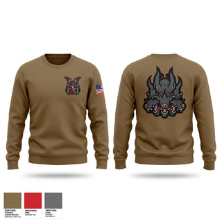 Crew Neck Sweatshirt, 14BEB, Army, Teamtime, Team time, sublimation, custom sports apparel, team uniforms, spirit wear, spiritwear, sports uniforms, custom shirts, team store, custom team store, fundraiser sports, apparel fundraiser