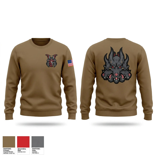 Crew Neck Sweatshirt, 14BEB, Army, Teamtime, Team time, sublimation, custom sports apparel, team uniforms, spirit wear, spiritwear, sports uniforms, custom shirts, team store, custom team store, fundraiser sports, apparel fundraiser