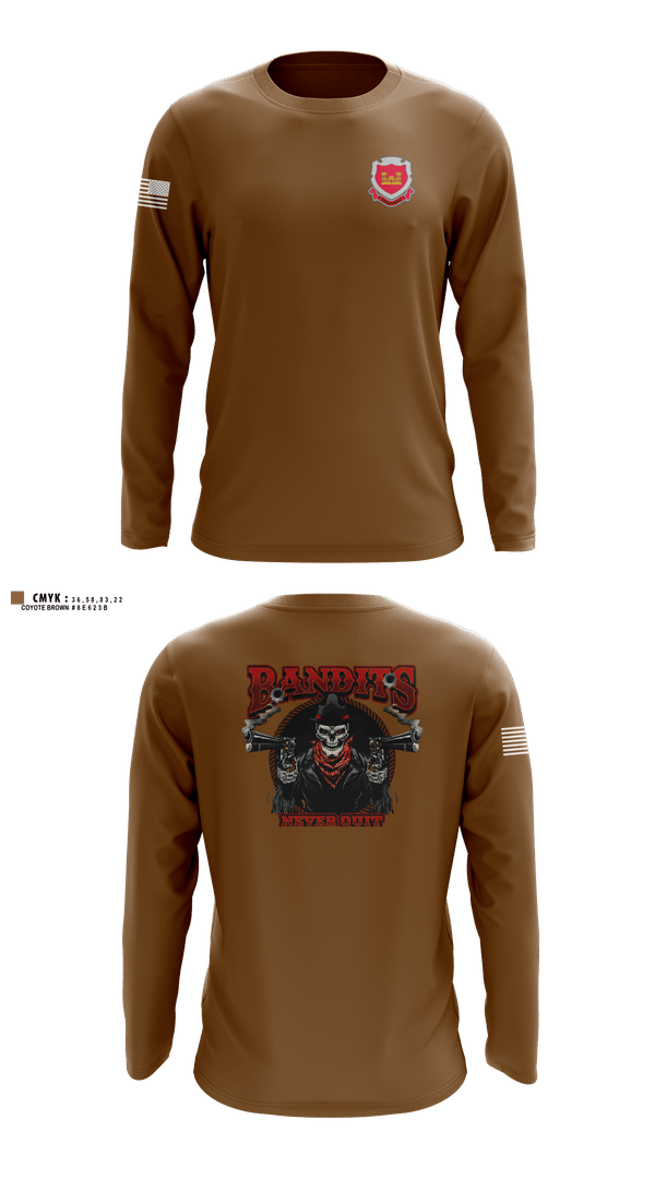 Long Sleeve Performance Shirt, 1156 ENCO, Army, Teamtime, Team time, sublimation, custom sports apparel, team uniforms, spirit wear, spiritwear, sports uniforms, custom shirts, team store, custom team store, fundraiser sports, apparel fundraiser