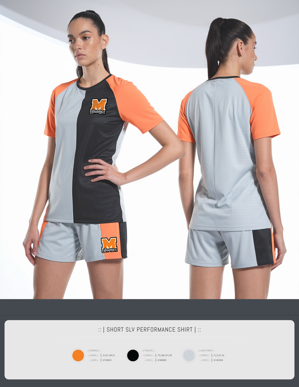 Short Sleeve Performance Shirt, Menahga Braves, Women's Basketball, Teamtime, Team time, sublimation, custom sports apparel, team uniforms, spirit wear, spiritwear, sports uniforms, custom shirts, team store, custom team store, fundraiser sports, apparel fundraiser