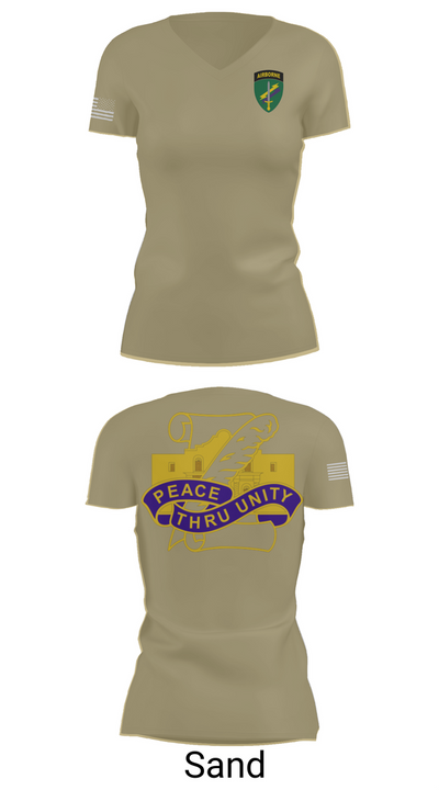 321st CA 45923194 Women's Short Sleeve V-neck Shirt - 88