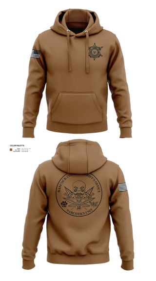 Hoodie, Hancock County Sheriff’s Office, Police, Teamtime, Team time, sublimation, custom sports apparel, team uniforms, spirit wear, spiritwear, sports uniforms, custom shirts, team store, custom team store, fundraiser sports, apparel fundraiser