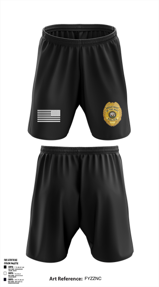 Athletic Shorts With Pockets, Navy Police, Police, Teamtime, Team time, sublimation, custom sports apparel, team uniforms, spirit wear, spiritwear, sports uniforms, custom shirts, team store, custom team store, fundraiser sports, apparel fundraiser