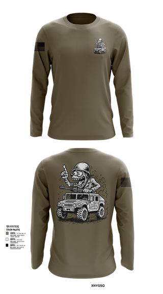 Long Sleeve Performance Shirt, 278th JMTG-U Mayors Cell Mech., , Teamtime, Team time, sublimation, custom sports apparel, team uniforms, spirit wear, spiritwear, sports uniforms, custom shirts, team store, custom team store, fundraiser sports, apparel fundraiser