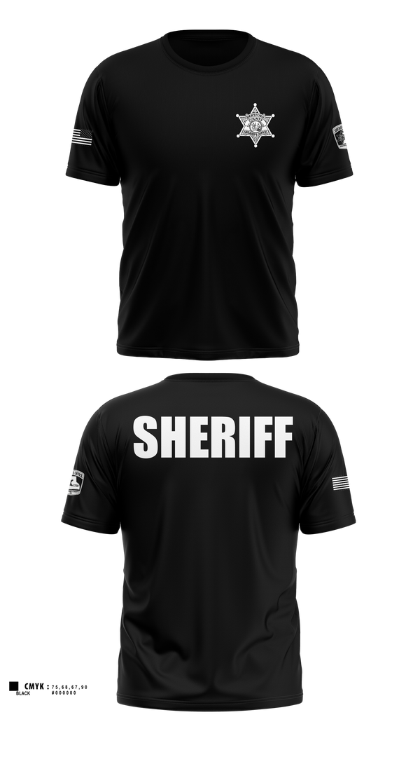 Old School Cotton Feel Shirt, Hertford County Sheriff’s Office, Police, Teamtime, Team time, sublimation, custom sports apparel, team uniforms, spirit wear, spiritwear, sports uniforms, custom shirts, team store, custom team store, fundraiser sports, apparel fundraiser