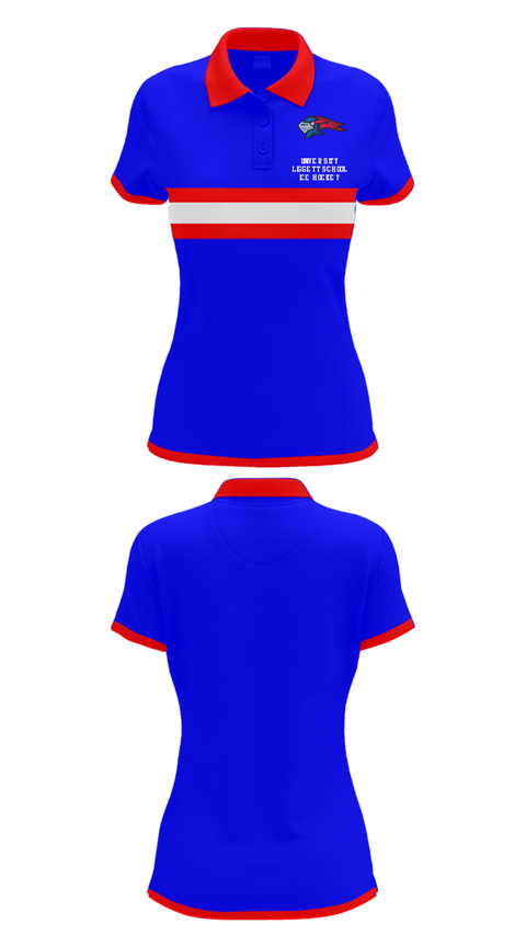 Short Sleeve Performance Polo, University Liggett School Ice Hockey, Ice Hockey, Teamtime, Team time, sublimation, custom sports apparel, team uniforms, spirit wear, spiritwear, sports uniforms, custom shirts, team store, custom team store, fundraiser sports, apparel fundraiser
