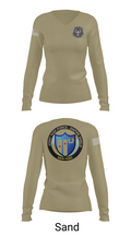 Empire Shield 55309302 Women's Long Sleeve V-neck Shirt - 92