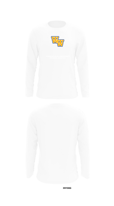 Washington-Wilkes Comprehensive High School Basketball 67951980 Long Sleeve Performance Shirt 8