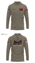 248th Engineer Company Long Sleeve hooded sunshirt - 14