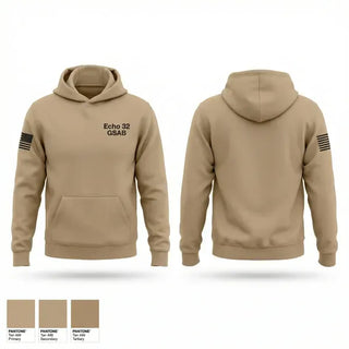 Hoodie, Echo 3-2 GSAB, Army, Teamtime, Team time, sublimation, custom sports apparel, team uniforms, spirit wear, spiritwear, sports uniforms, custom shirts, team store, custom team store, fundraiser sports, apparel fundraiser