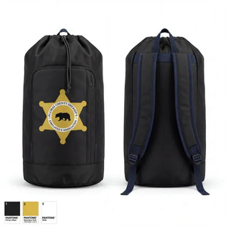Gear Bag, Plumas County Sheriffs Employee's Association, Police, Teamtime, Team time, sublimation, custom sports apparel, team uniforms, spirit wear, spiritwear, sports uniforms, custom shirts, team store, custom team store, fundraiser sports, apparel fundraiser