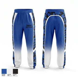 Sweatpants, Dover High School, , Teamtime, Team time, sublimation, custom sports apparel, team uniforms, spirit wear, spiritwear, sports uniforms, custom shirts, team store, custom team store, fundraiser sports, apparel fundraiser