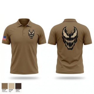 Short Sleeve Performance Polo, 1-2 Half Attack, Army, Teamtime, Team time, sublimation, custom sports apparel, team uniforms, spirit wear, spiritwear, sports uniforms, custom shirts, team store, custom team store, fundraiser sports, apparel fundraiser