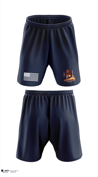 Athletic Shorts With Pockets, HFR Fire Station1, Fire Department, Teamtime, Team time, sublimation, custom sports apparel, team uniforms, spirit wear, spiritwear, sports uniforms, custom shirts, team store, custom team store, fundraiser sports, apparel fundraiser