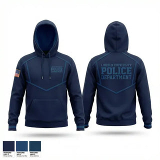 Hoodie, Lincoln University Police Department, Police, Teamtime, Team time, sublimation, custom sports apparel, team uniforms, spirit wear, spiritwear, sports uniforms, custom shirts, team store, custom team store, fundraiser sports, apparel fundraiser