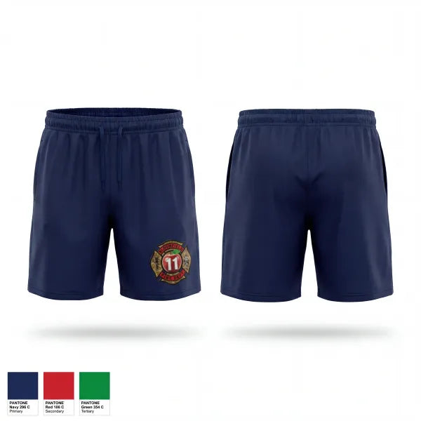 Athletic Shorts With Pockets, Bloomfield Volunteer Fire Department, Fire Department, Teamtime, Team time, sublimation, custom sports apparel, team uniforms, spirit wear, spiritwear, sports uniforms, custom shirts, team store, custom team store, fundraiser sports, apparel fundraiser