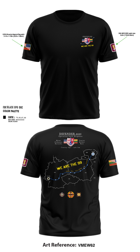 Old School Cotton Feel Shirt, 30th MED BDE DEF25, , Teamtime, Team time, sublimation, custom sports apparel, team uniforms, spirit wear, spiritwear, sports uniforms, custom shirts, team store, custom team store, fundraiser sports, apparel fundraiser