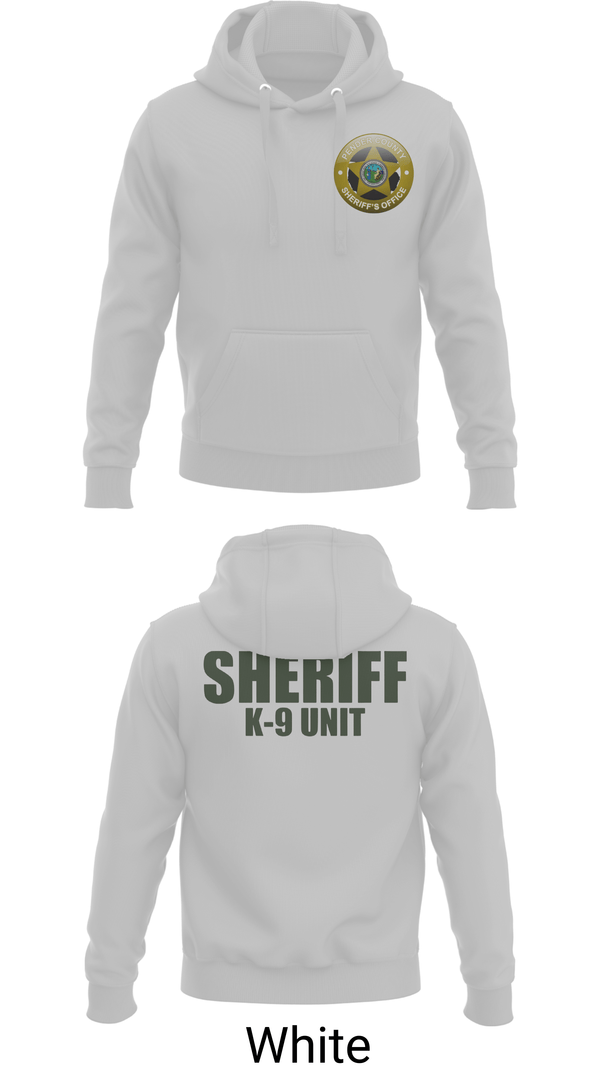 Hoodie, Pender County Sheriff’s Office K9, Police, Teamtime, Team time, sublimation, custom sports apparel, team uniforms, spirit wear, spiritwear, sports uniforms, custom shirts, team store, custom team store, fundraiser sports, apparel fundraiser
