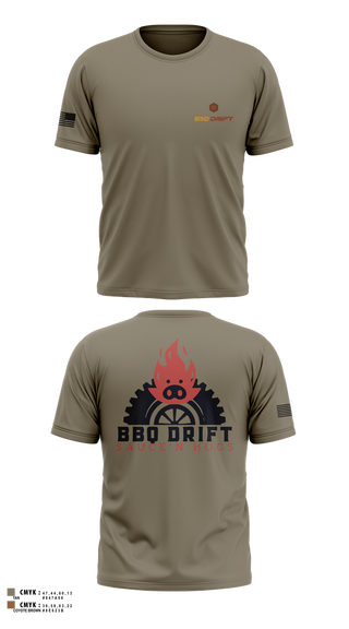 Old School Cotton Feel Shirt, BBQ Drift, , Teamtime, Team time, sublimation, custom sports apparel, team uniforms, spirit wear, spiritwear, sports uniforms, custom shirts, team store, custom team store, fundraiser sports, apparel fundraiser